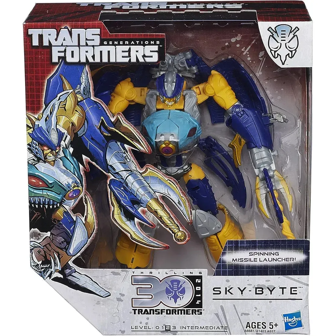 Transformers: Generations - Sky-Byte Action Figure (7", Voyager Class) - Hasbro
