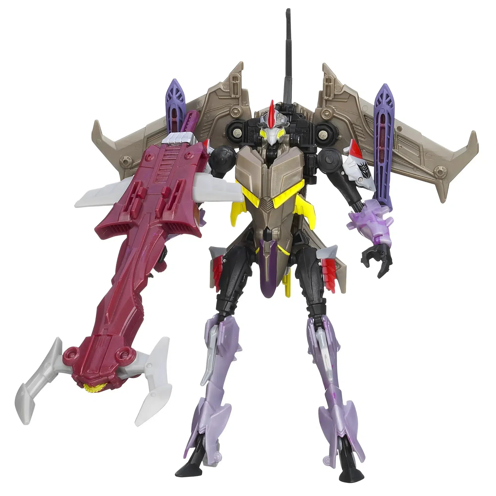 Transformers: Prime - Starscream Action Figure (5", Deluxe Class) - Hasbro - Beast Hunters Series 2 (005) - Image 2