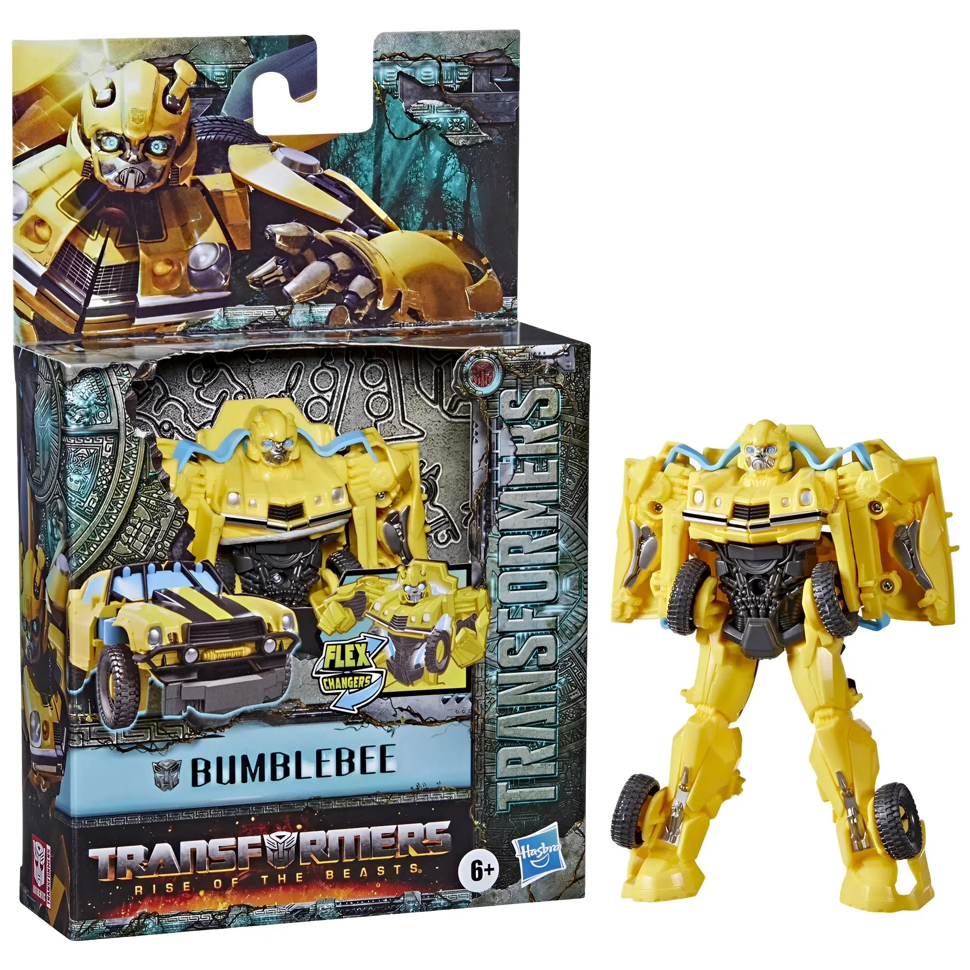 Transformers: Rise of the Beasts - Bumblebee Action Figure - Hasbro - Flex Changers Series - Image 2