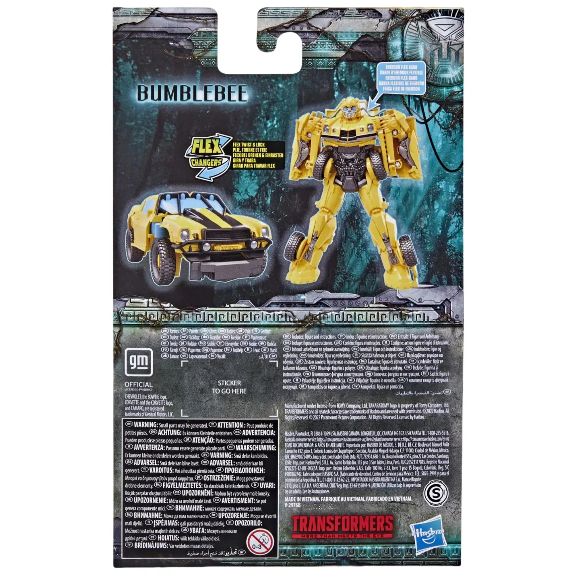 Transformers: Rise of the Beasts - Bumblebee Action Figure - Hasbro - Flex Changers Series - Image 6