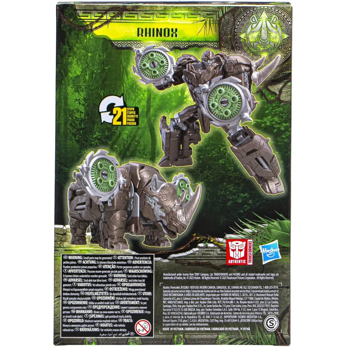 Transformers: Rise of The Beasts - Rhinox Action Figure (Voyager Class) - Hasbro - Image 3