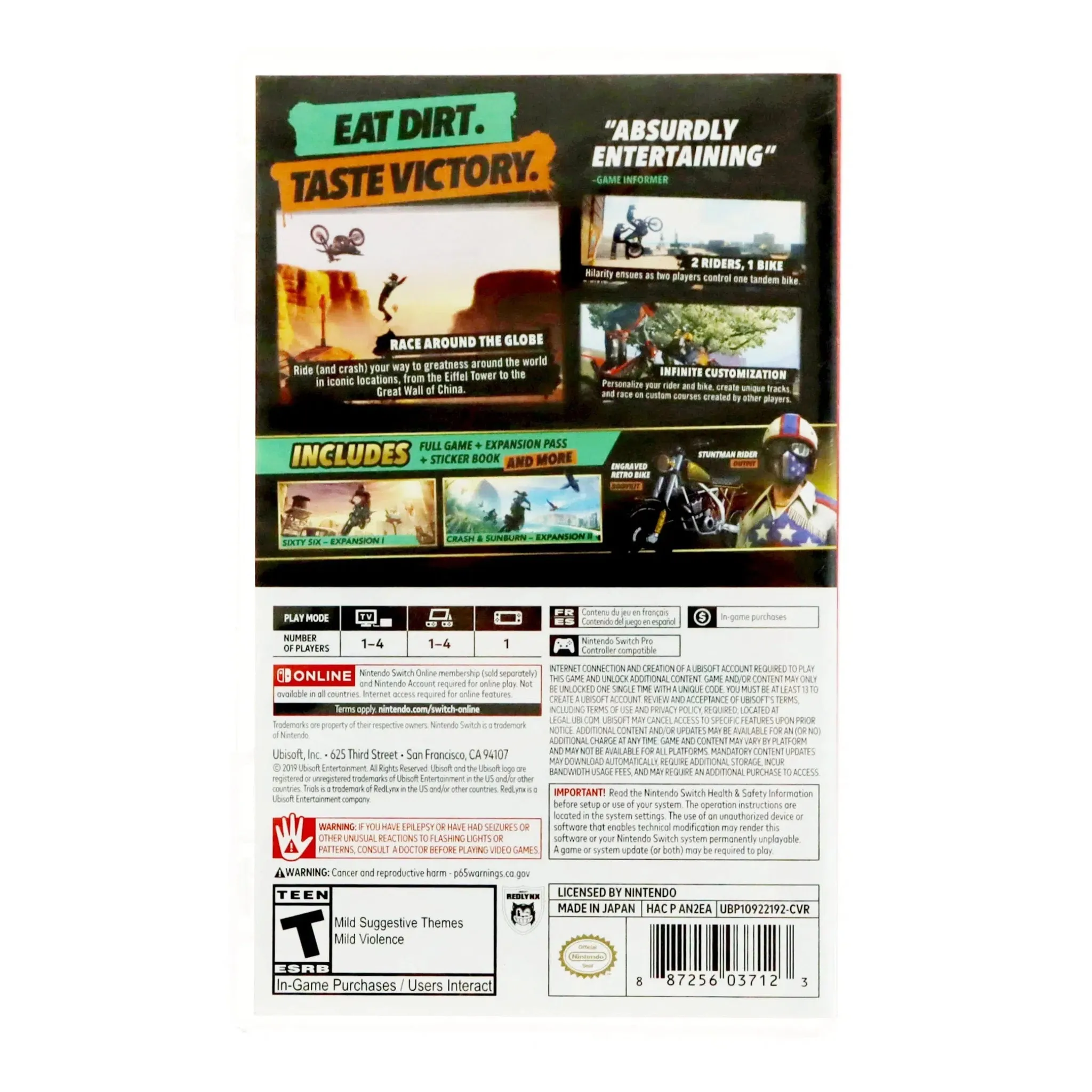 Trials Rising (Gold Edition) - Nintendo Switch - Image 3