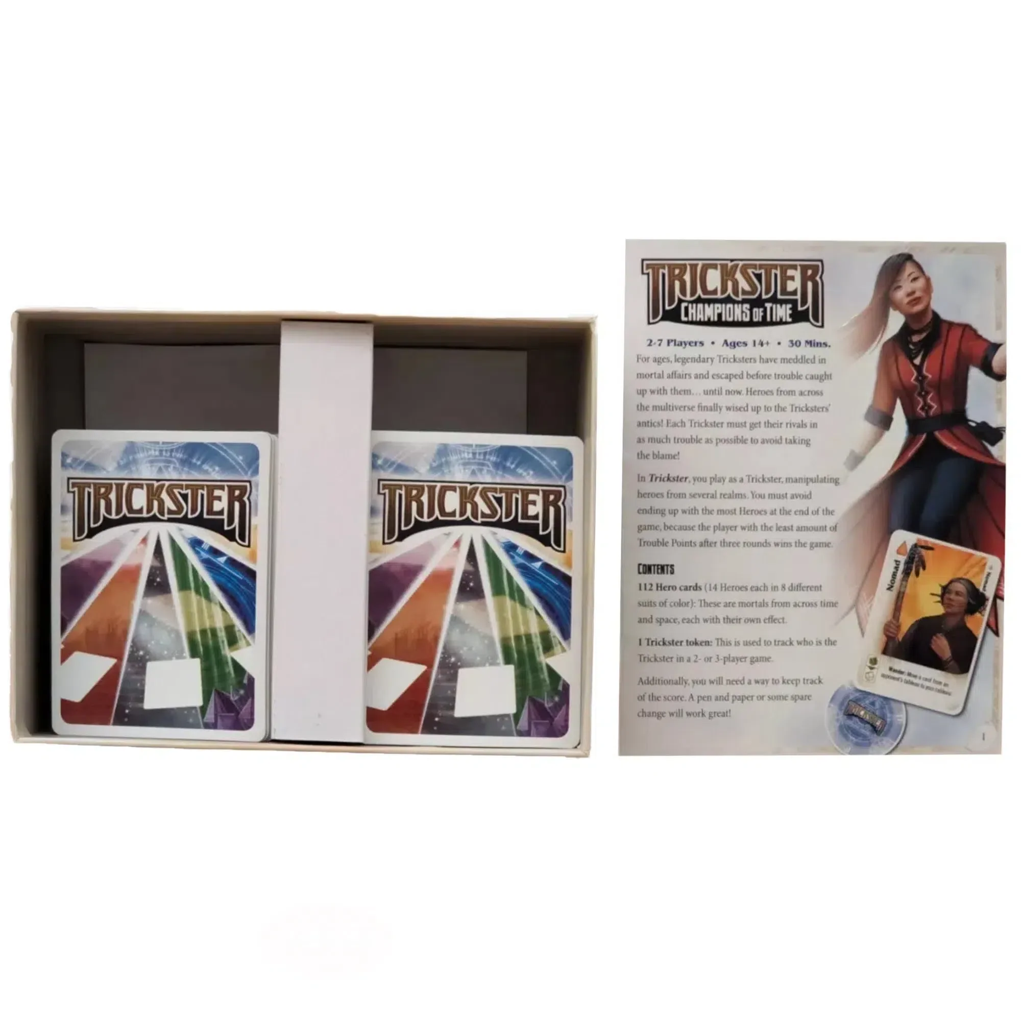 Trickster: Champions of Time - Competitive Fantasy Card Game for Family, Adults, and Children (2-7 Players, Ages 14+) - Action Phase Games - Image 4