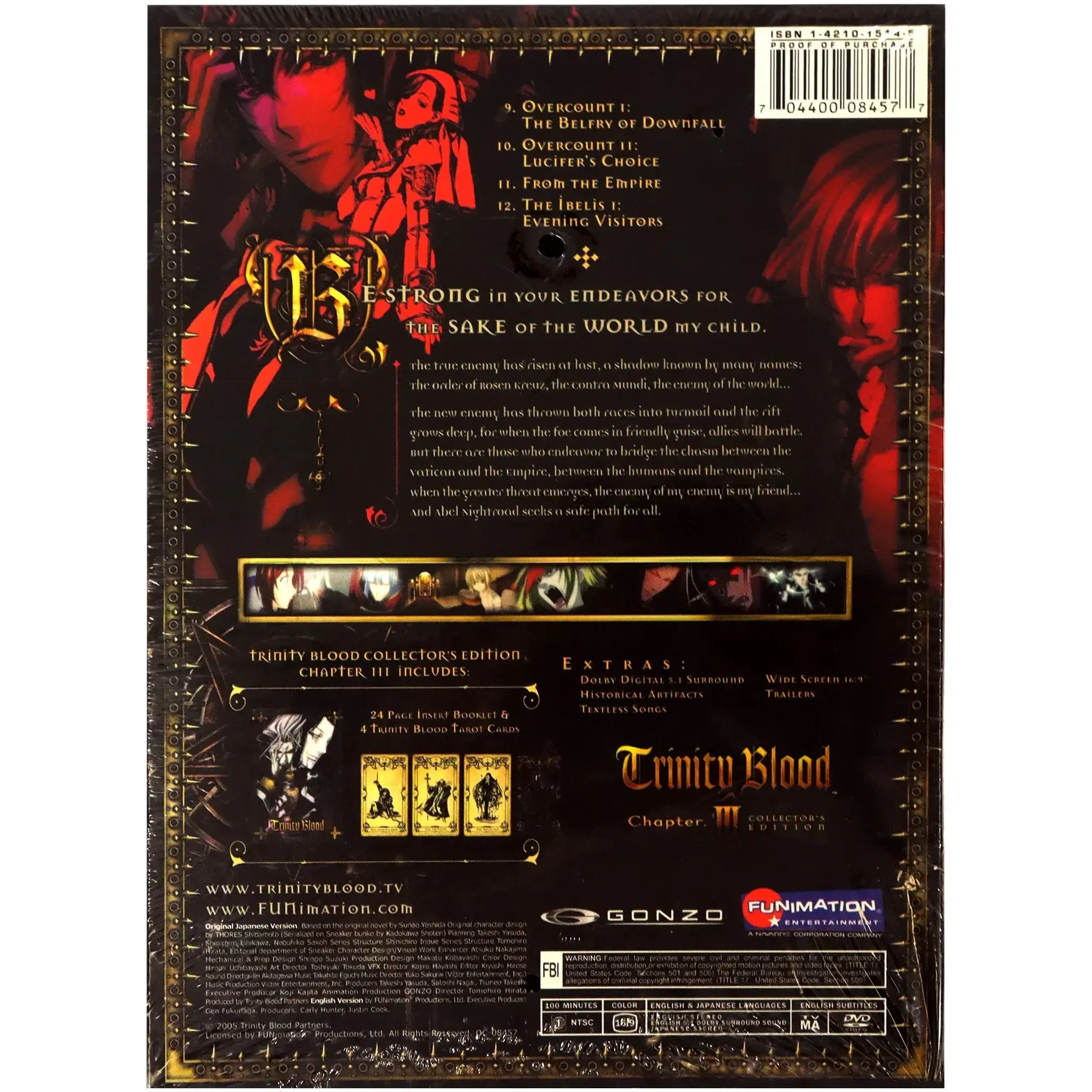 Trinity Blood | Anime TV Series | DVD | Collector’s Edition - Image 3