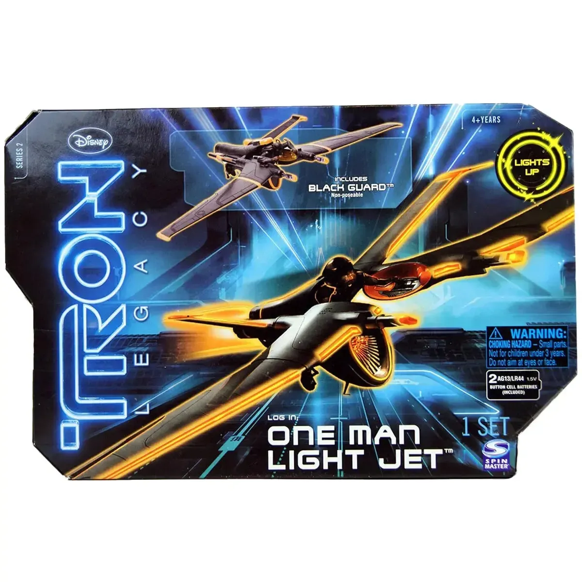 Tron: Legacy - One Man Light Jet Figure Set - Spin Master - Series 2