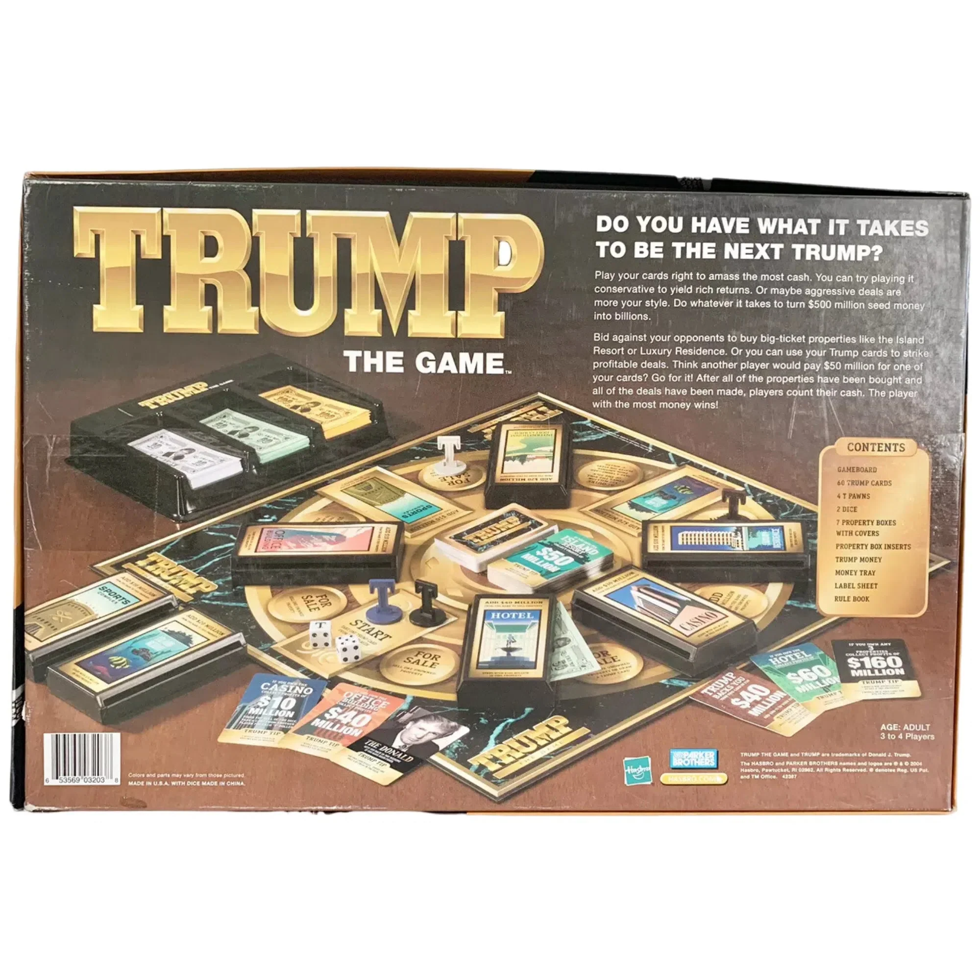 Trump: The Game - Board Game - Parker Brothers - Image 7