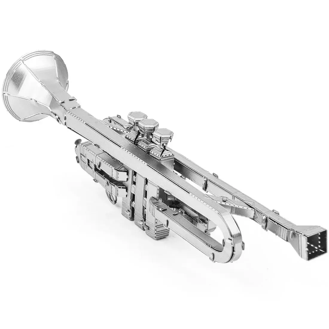 Trumpet Figure Model Kit (Steel, Moderate Difficulty) - Fascinations - Metal Earth Series - Image 6