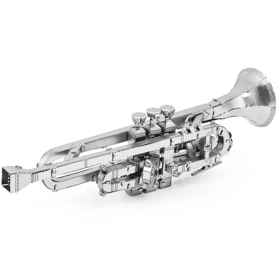 Trumpet Figure Model Kit (Steel, Moderate Difficulty) - Fascinations - Metal Earth Series - Image 7