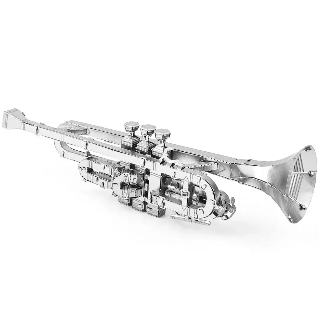 Trumpet Figure Model Kit (Steel, Moderate Difficulty) - Fascinations - Metal Earth Series - Image 8