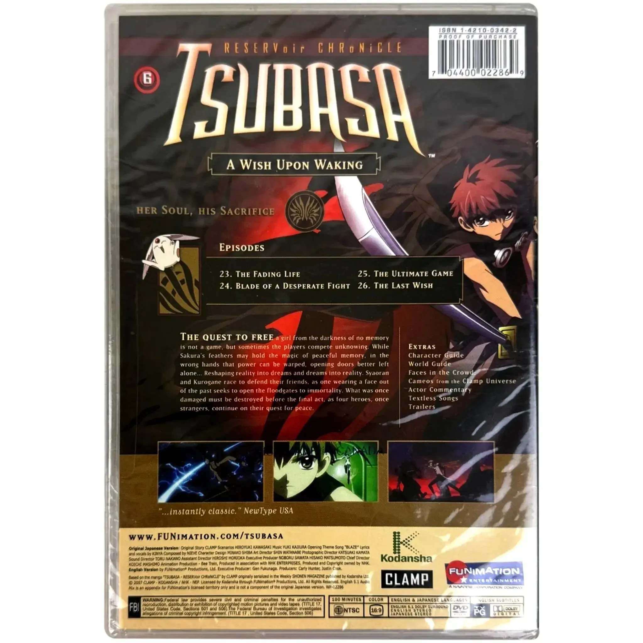 Tsubasa: Reservoir Chronicle | Anime TV Series | DVD - Image 9