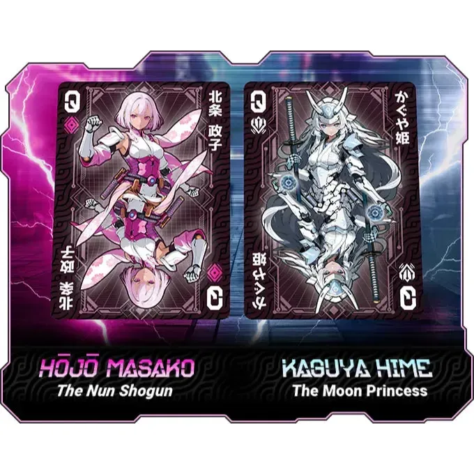 UKIYO 2099: YAMI Edition - Premium Cyberpunk Japanese Playing Cards - Wonderland Workshop - KardecK Series - Image 10