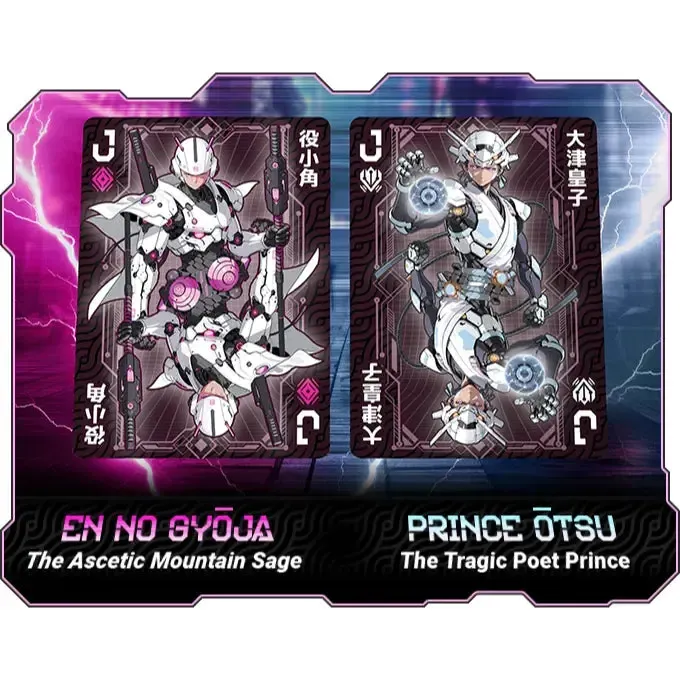 UKIYO 2099: YAMI Edition - Premium Cyberpunk Japanese Playing Cards - Wonderland Workshop - KardecK Series - Image 13