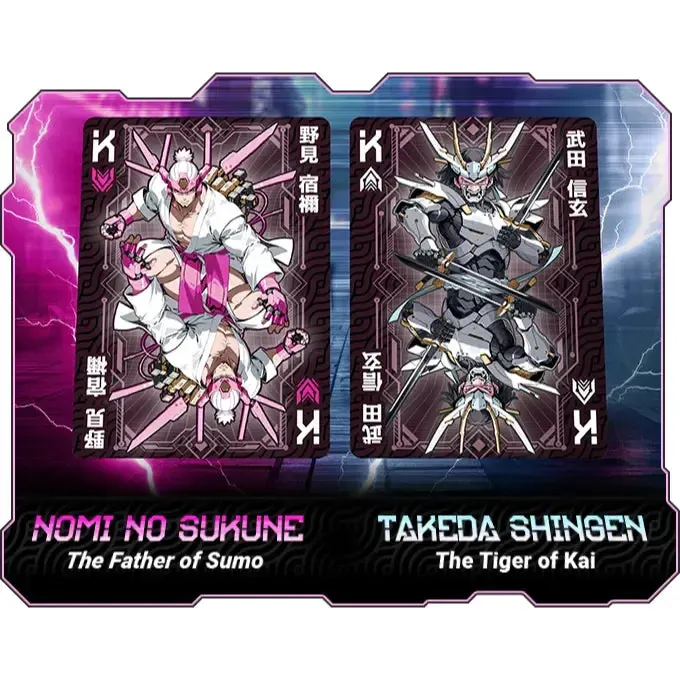 UKIYO 2099: YAMI Edition - Premium Cyberpunk Japanese Playing Cards - Wonderland Workshop - KardecK Series - Image 4