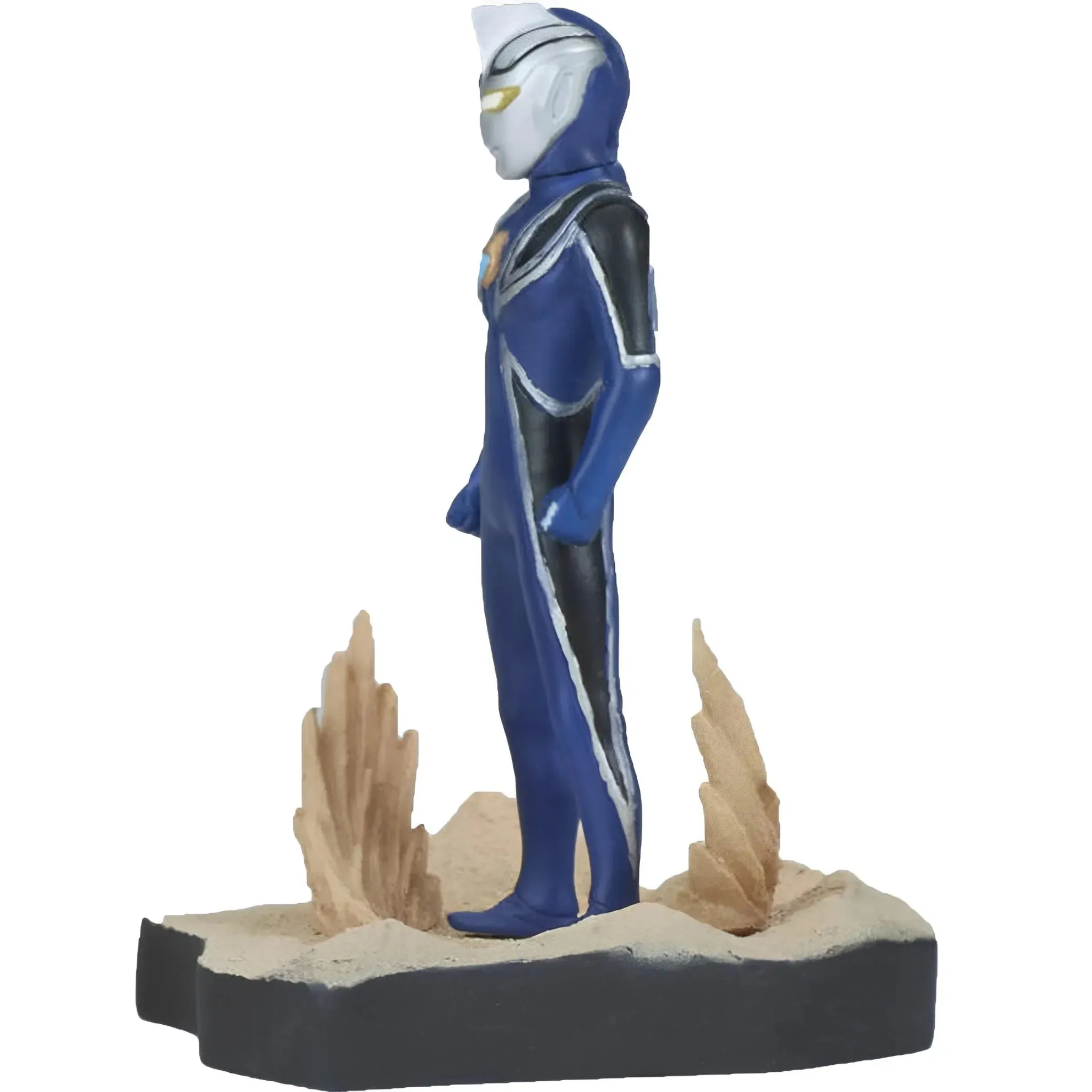 Ultraman Gaia #3 - Ultraman Agul Figure (2") - Banpresto - Special Effects Tokusatsu Stagement Series (C) - Image 3