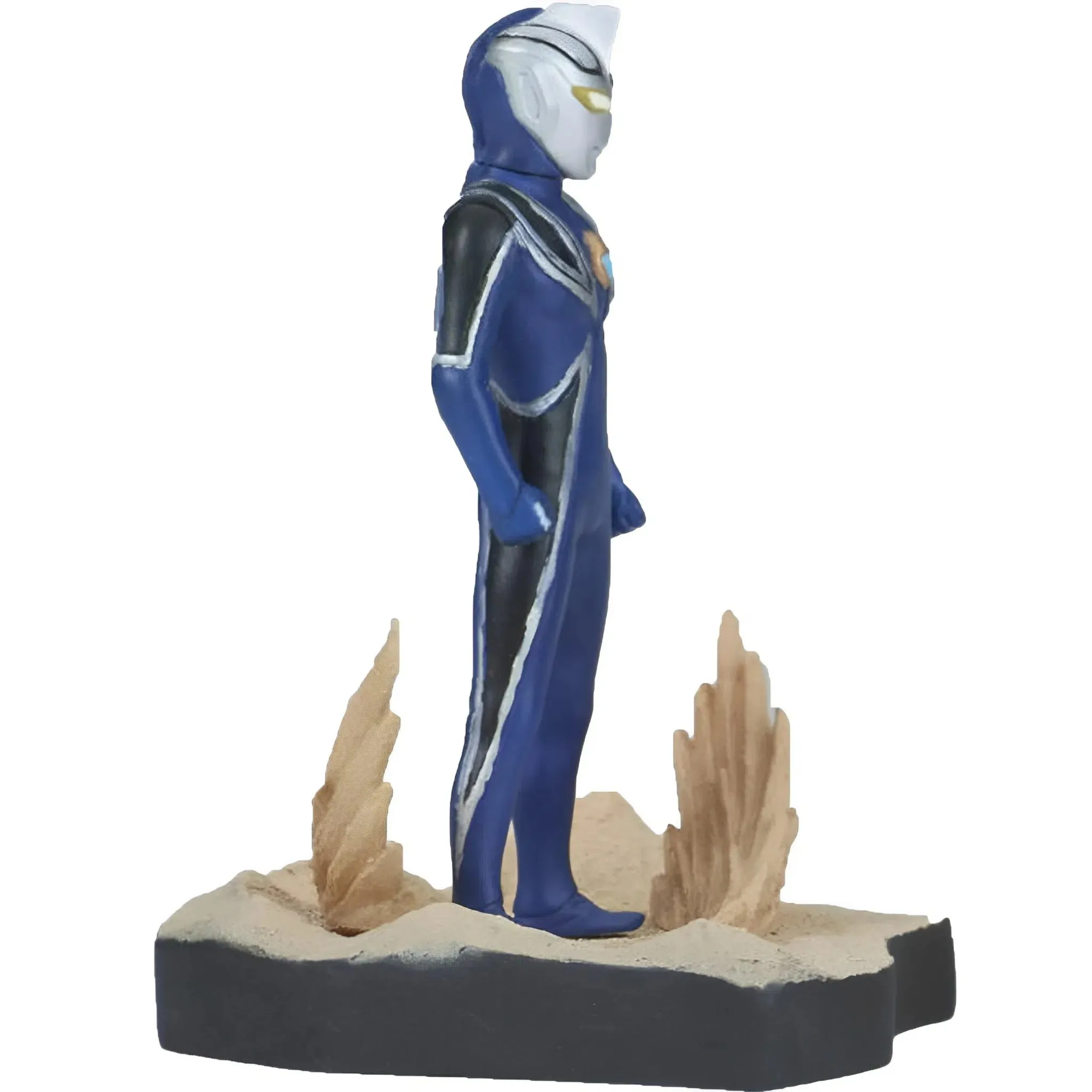 Ultraman Gaia #3 - Ultraman Agul Figure (2") - Banpresto - Special Effects Tokusatsu Stagement Series (C) - Image 4