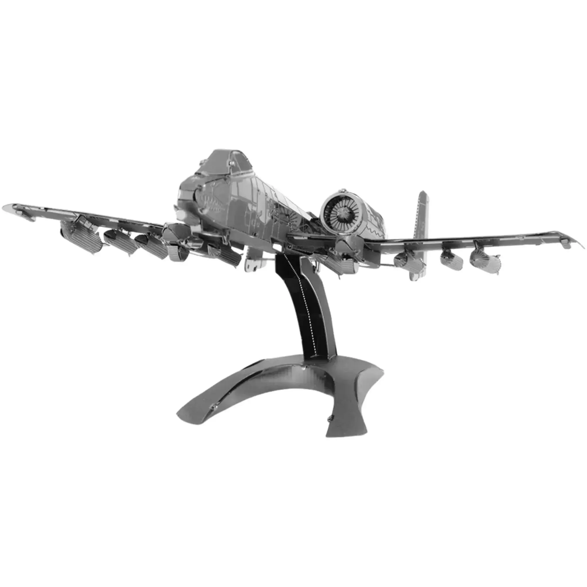 United States Air Force - A-10 Warthog Attack Aircraft Figure Model Kit (Steel, Easy Difficulty) - Fascinations - Metal Earth Series - (2023) - Image 5