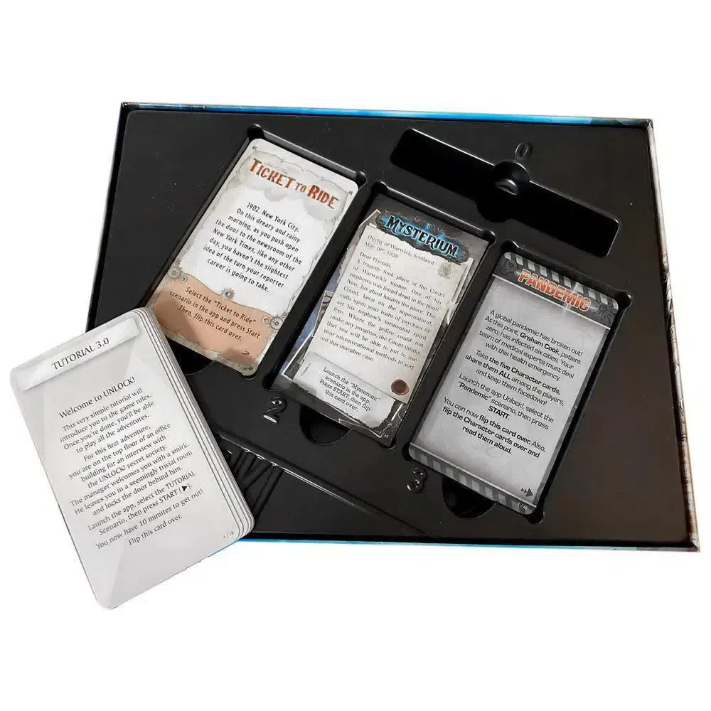 Unlock! Game Adventures - Cooperative Escape Room Board Game for Family, and Adults (1-6 Players, Ages 10+) - Space Cowboys - Image 6