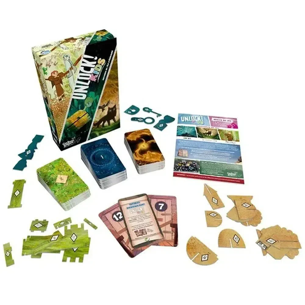 Unlock! Kids: Irish Folklore - Cooperative Escape Room Board Game for Family, and Children (1-4 Players, Ages 6+) - Space Cowboys - Image 2