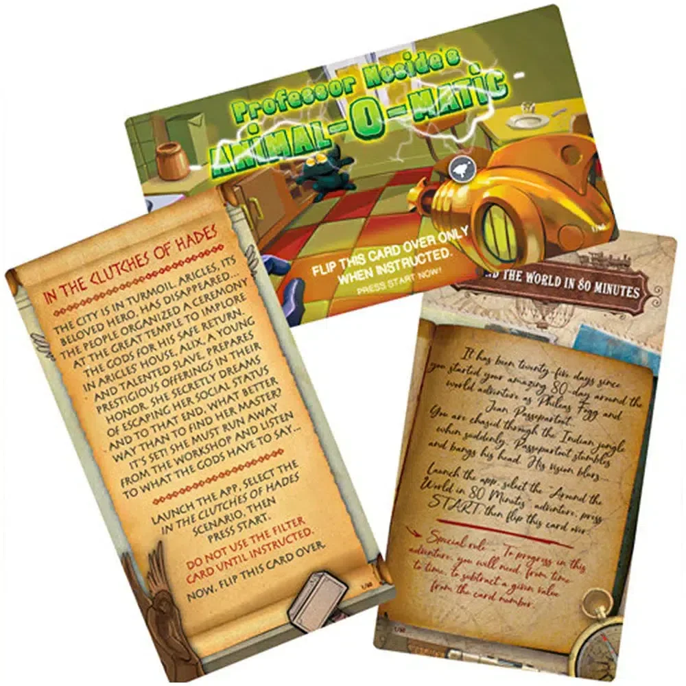 UNLOCK! Mythic Adventures - Cooperative Adventure Board Game for Family, and Adults (1-6 Players, Ages 10+) - Space Cowboys - Image 4