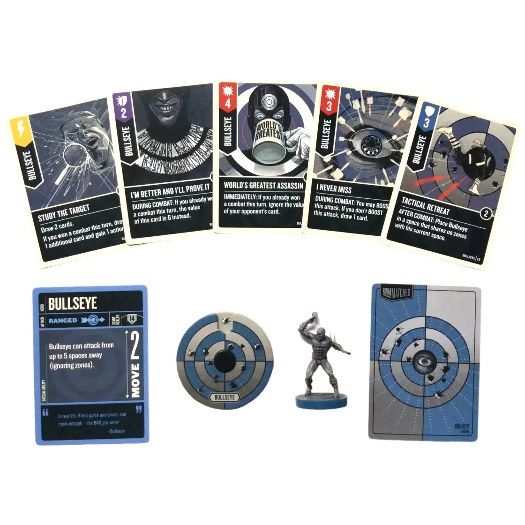 Unmatched: Hell’s Kitchen - Competitive Superhero Board Game for Family & Adults (2-3 Players, Ages 14+) - Restoration Games - Image 4