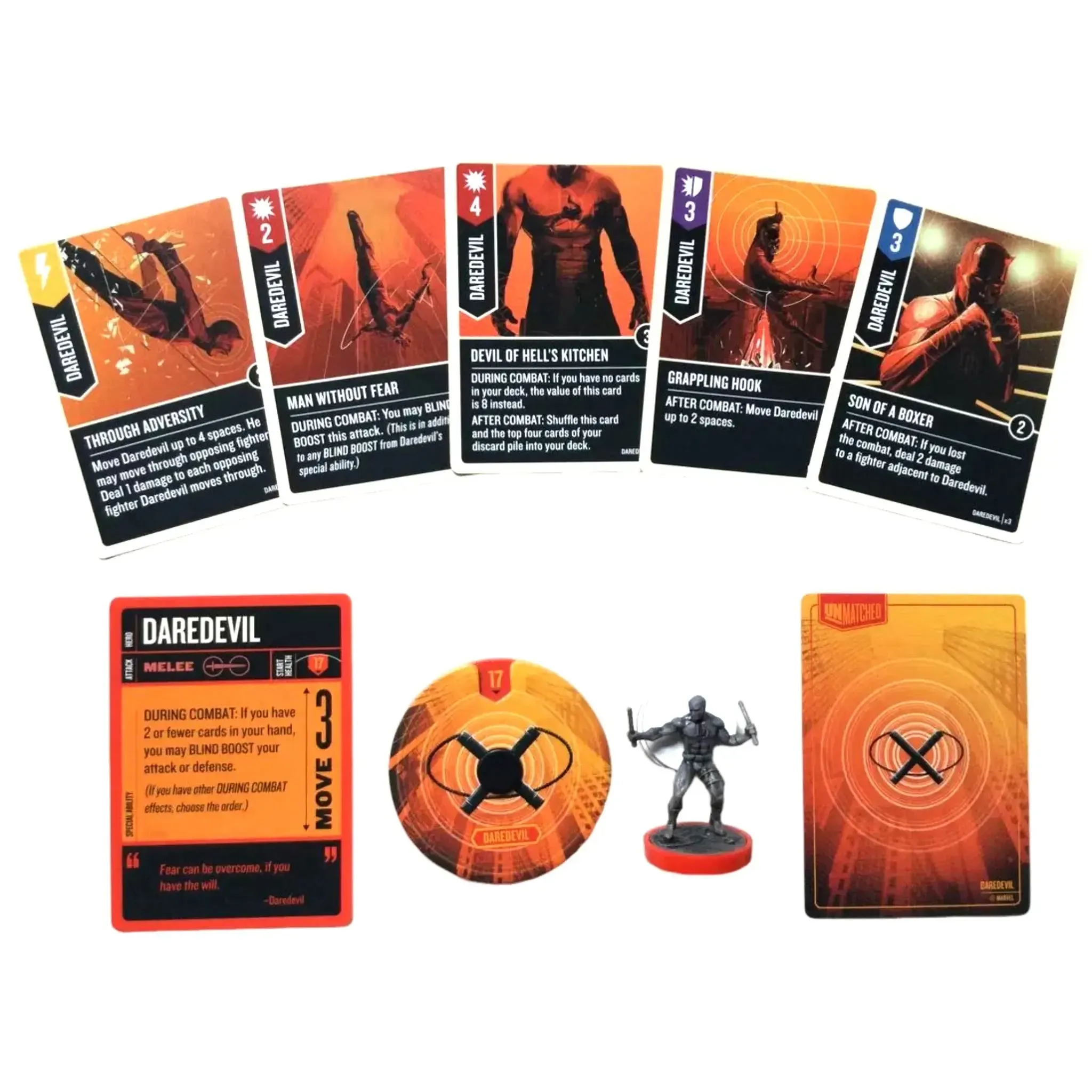 Unmatched: Hell’s Kitchen - Competitive Superhero Board Game for Family & Adults (2-3 Players, Ages 14+) - Restoration Games - Image 6