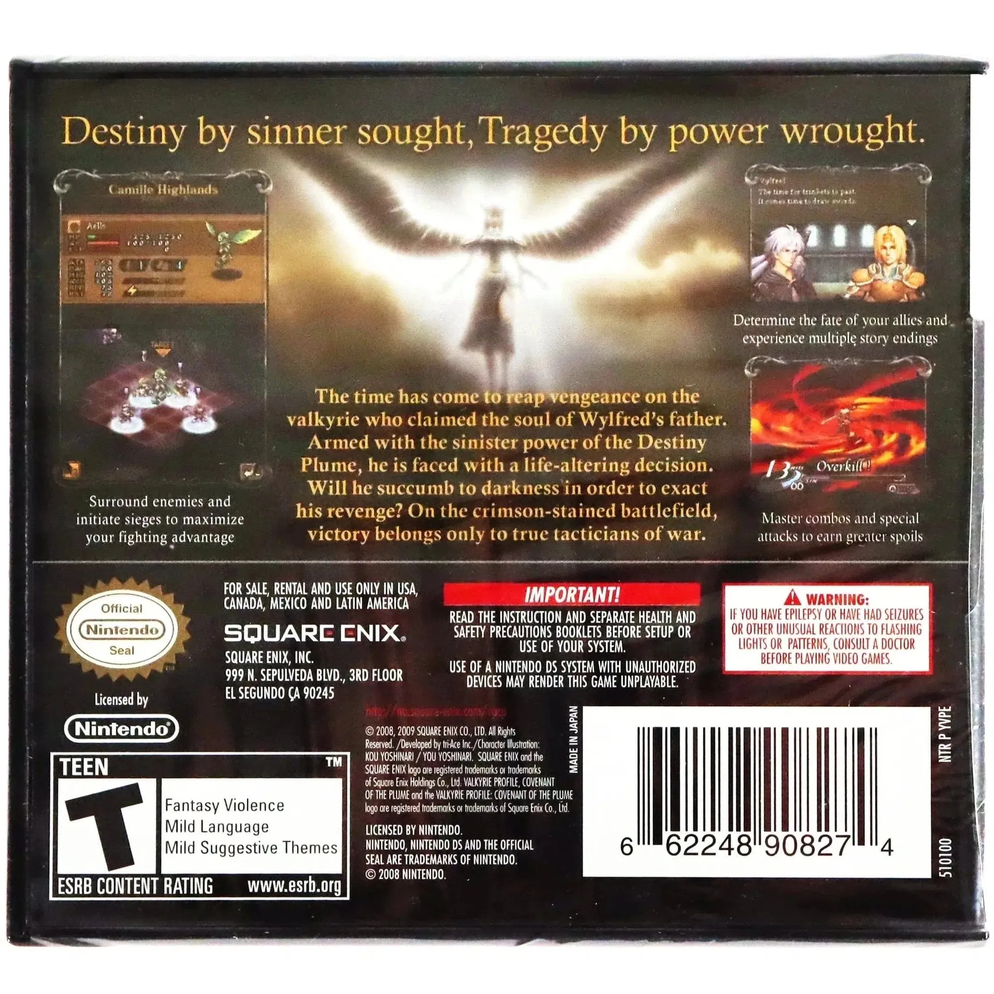 Valkyrie Profile: Covenant of Plume - Nintendo DS - Image 3