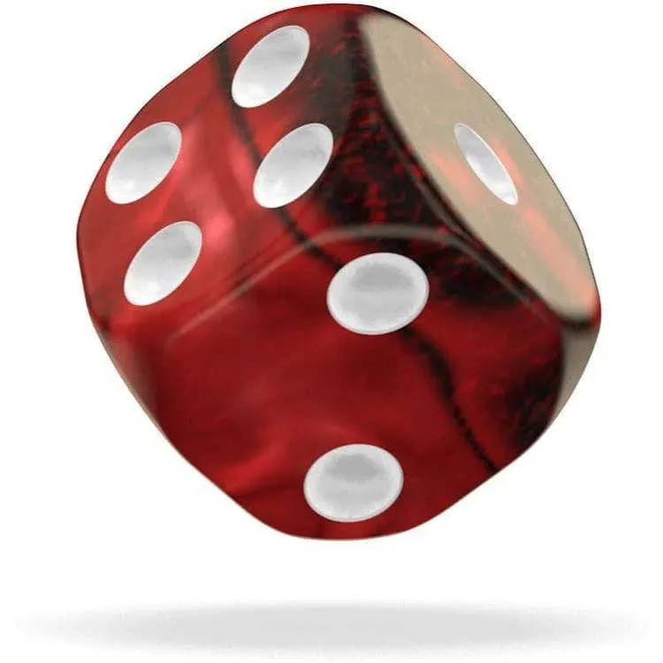 Vampire D6 Dice Set (36 Dice, 12mm, Red & Black) - Oakie Doakie Dice - Image 4