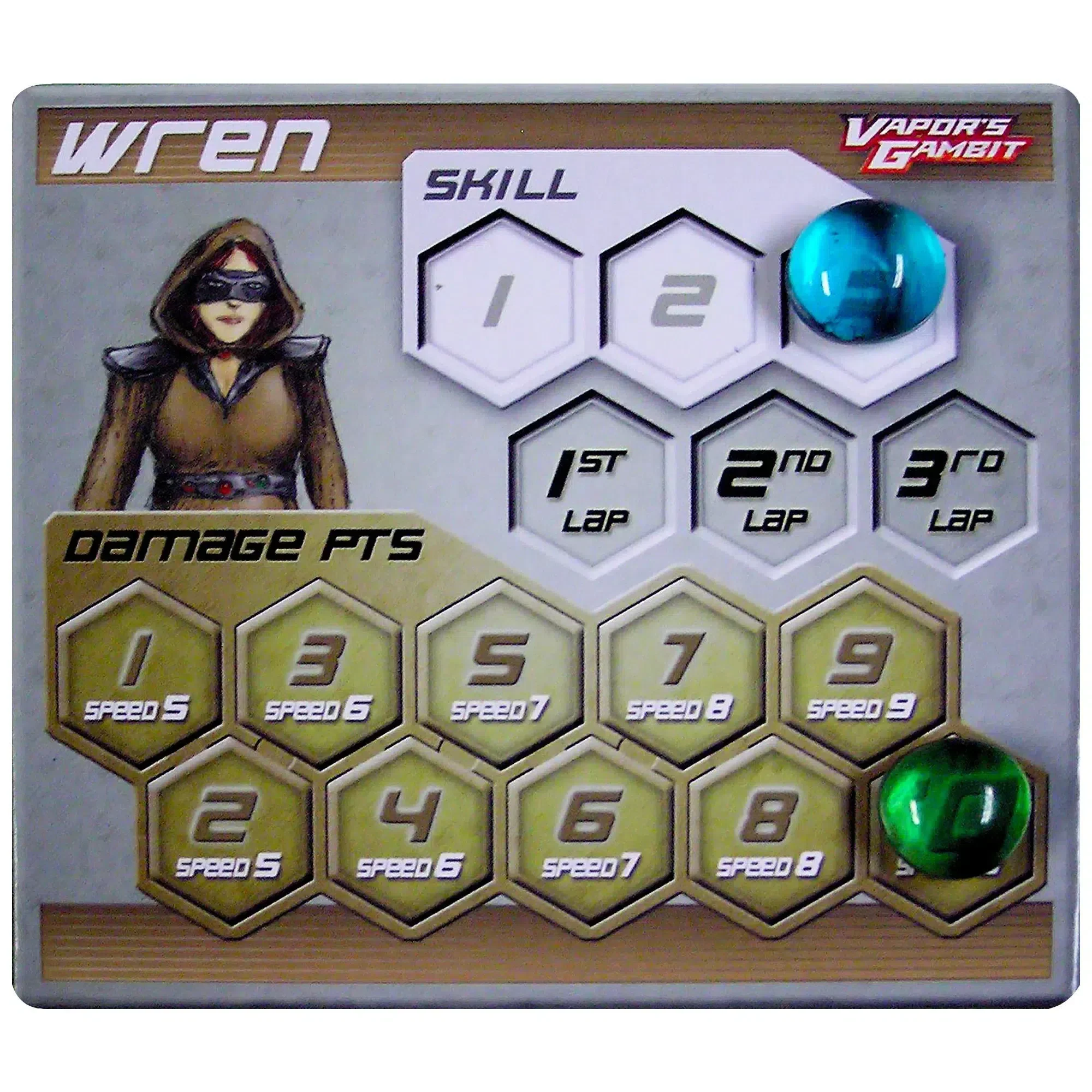 Vapor's Gambit: Screaming Hoverboard Racing - Competitive Racing Board Game for Family, Adults, and Children (2-6 Players, Ages 6+) - Hyperion - Image 5