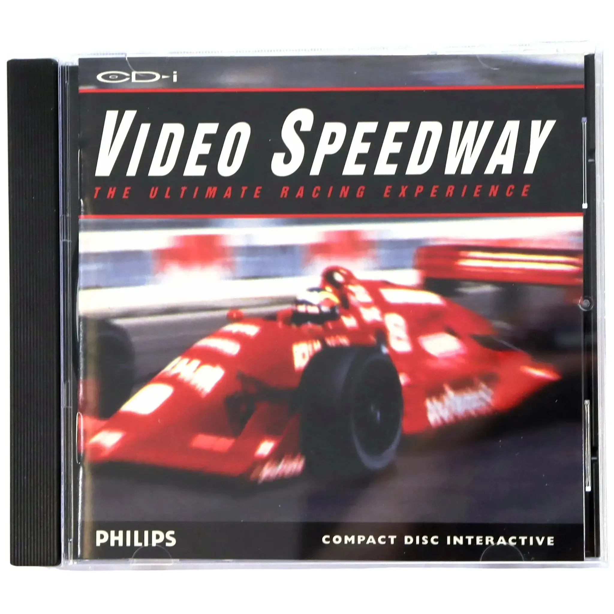 Video Speedway: The Ultimate Racing Experience - Racing Arcade Video Game (1-4 Players, Ages 6+) - Philips CD-i - (1992)