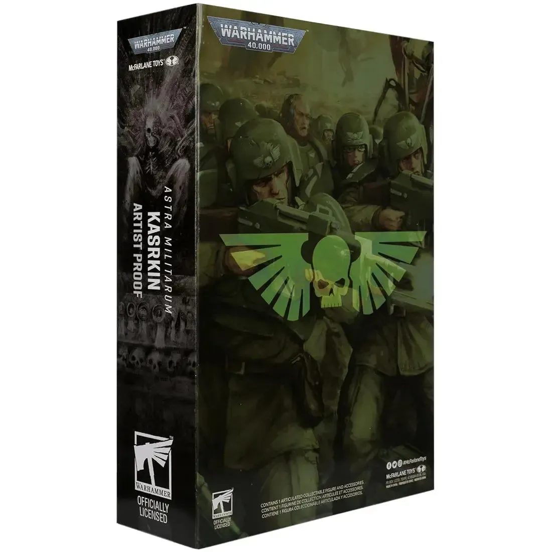 Warhammer 40,000 - Colorless Artist Proof Kasrkin Astra Militarum Action Figure (7") - McFarlane Toys - Image 3