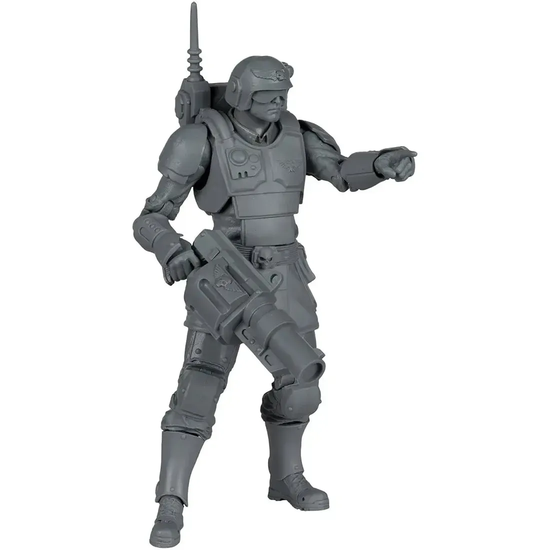 Warhammer 40,000 - Colorless Artist Proof Kasrkin Astra Militarum Action Figure (7") - McFarlane Toys - Image 8