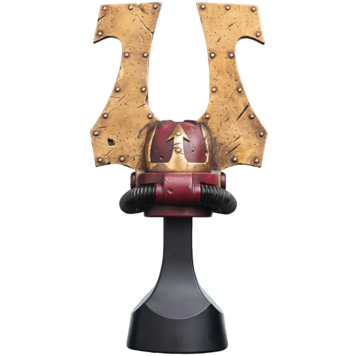 Warhammer 40,000 - Khorne Berzerker Miniature Helmet Prop Replica Figure - Weta Workshop - Helm Series - Image 5