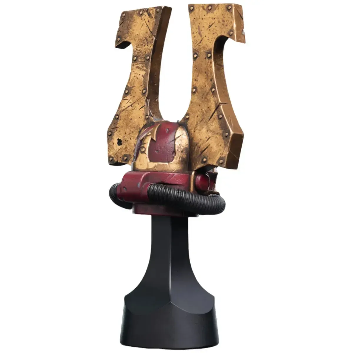 Warhammer 40,000 - Khorne Berzerker Miniature Helmet Prop Replica Figure - Weta Workshop - Helm Series - Image 6