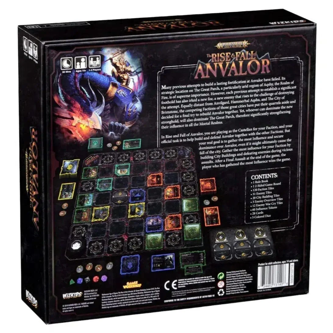 Warhammer Age of Sigmar: The Rise & Fall of Anvalor - Board Game - WizKids - Image 9