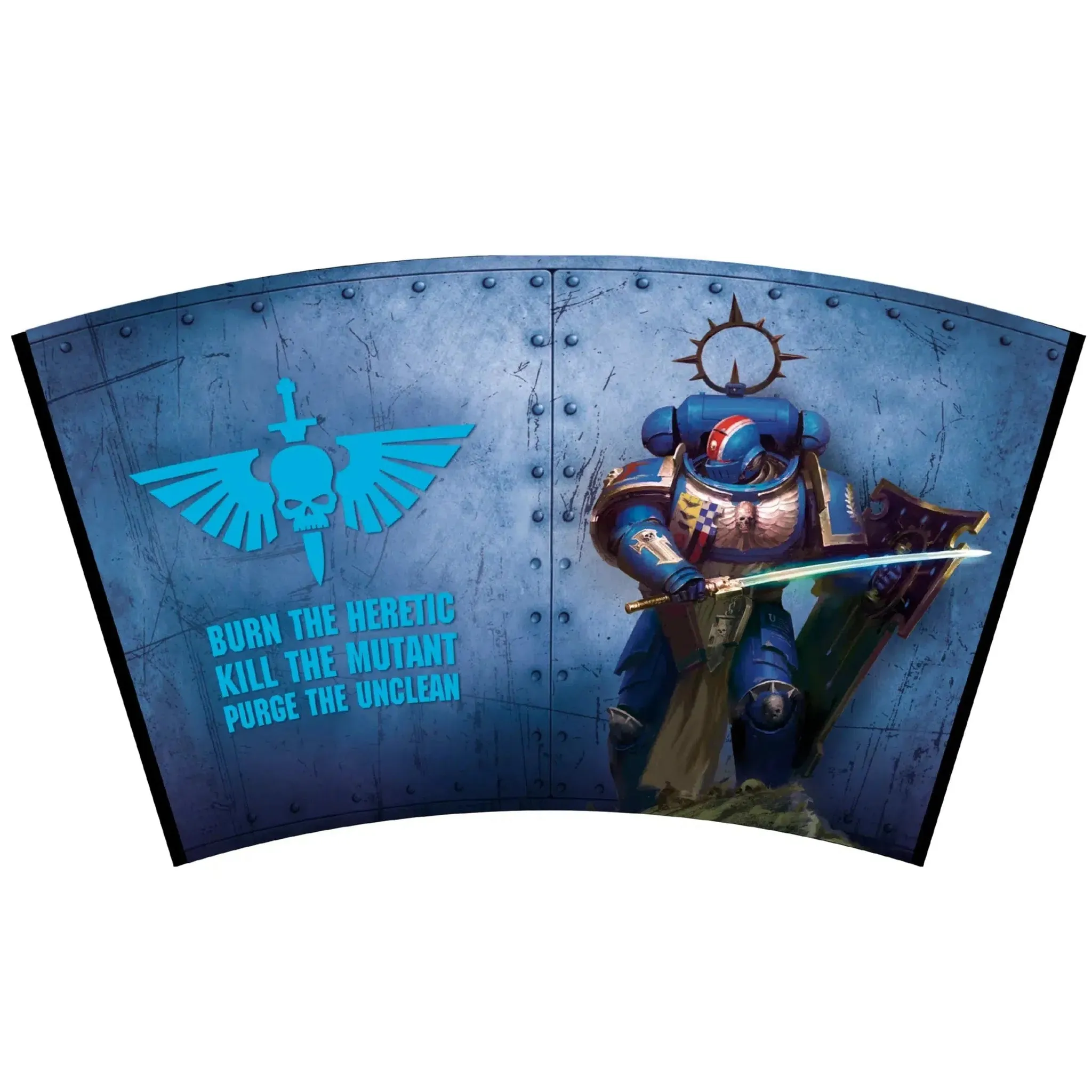 Warhammer - Large Ultramarines Drinking Glass (14 oz.) - ABYstyle - Image 2