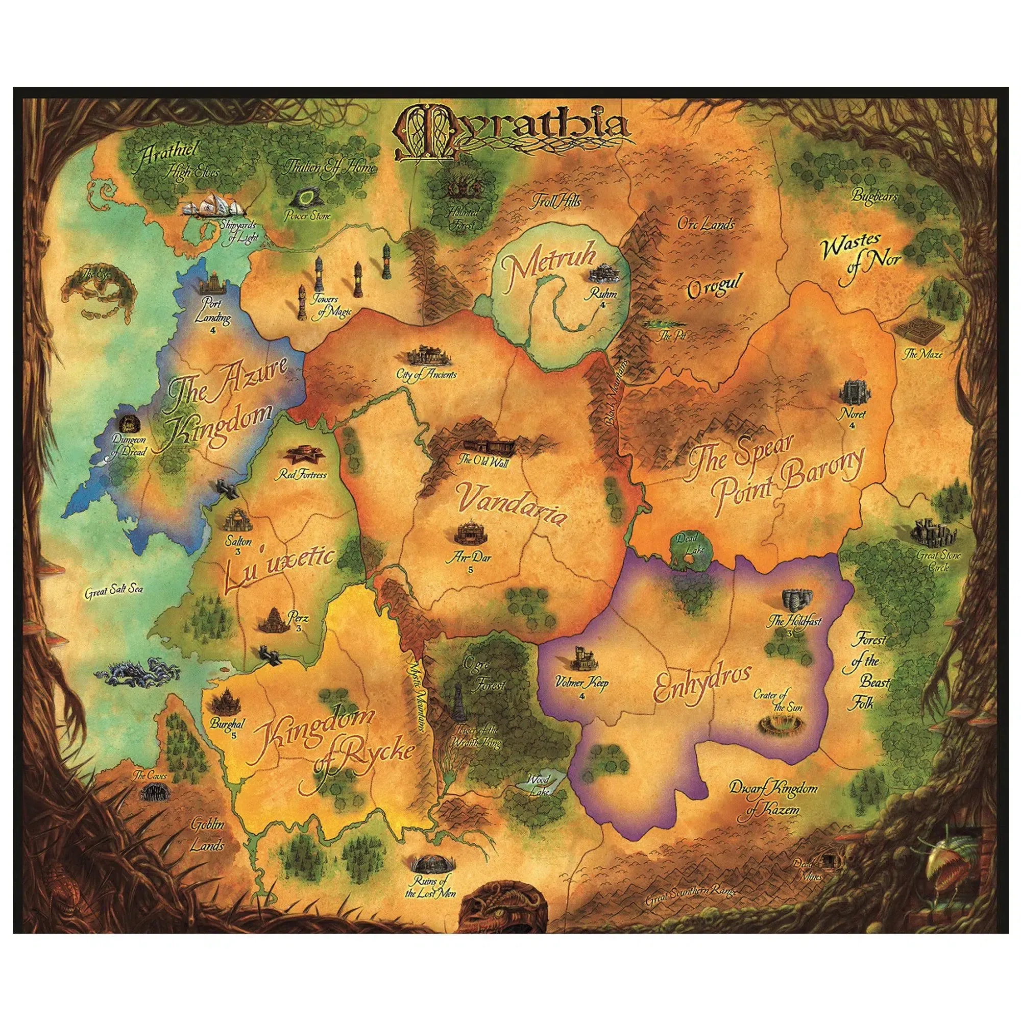 WarQuest - Strategy War Board Game for Family, and Adults (2-4 Players, Ages 14+) - Mr. B Games - Image 4