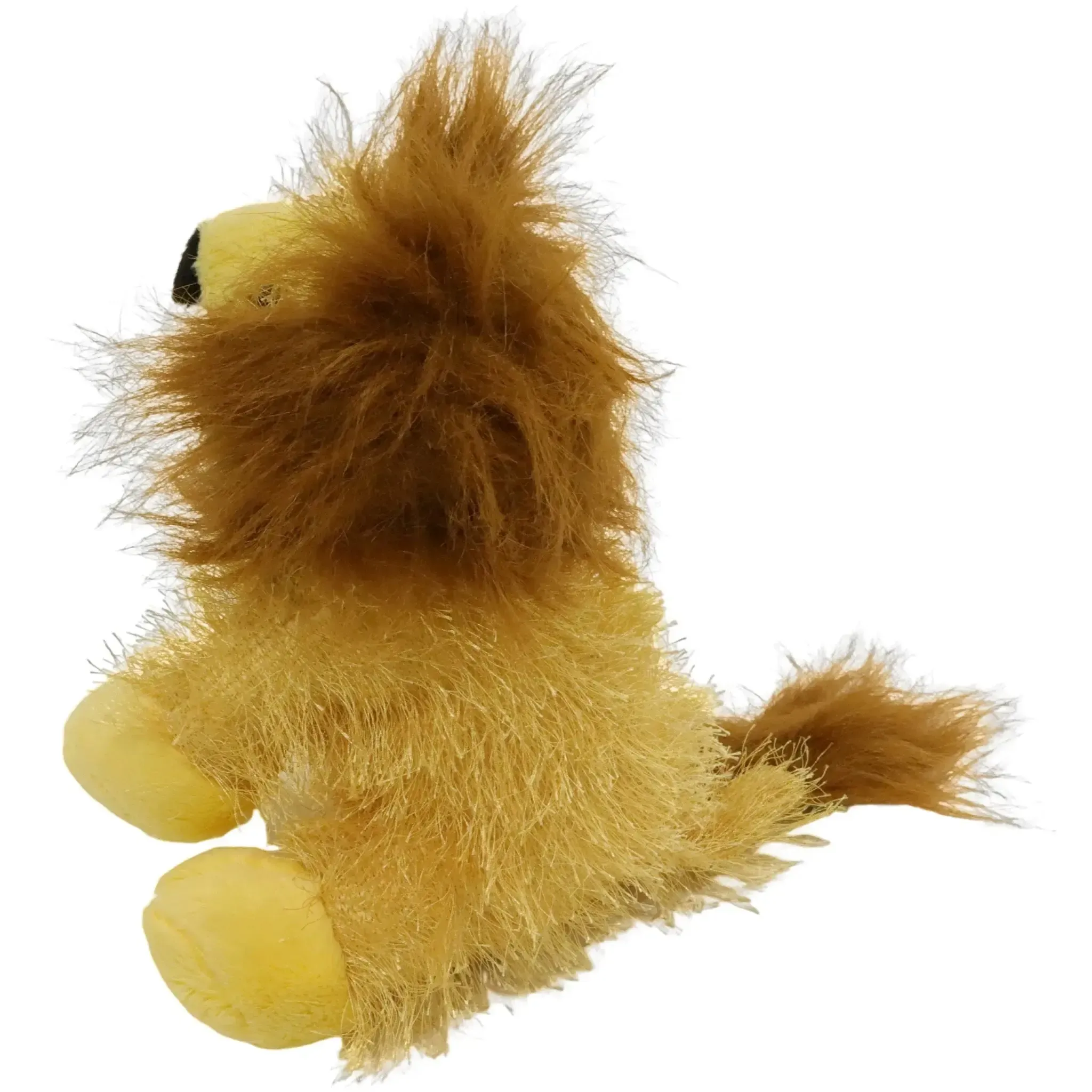 Webkinz - Yellow Lion with Brown Fluffy Shaggy Mane Plush (8") - Ganz - (2005) - Image 2