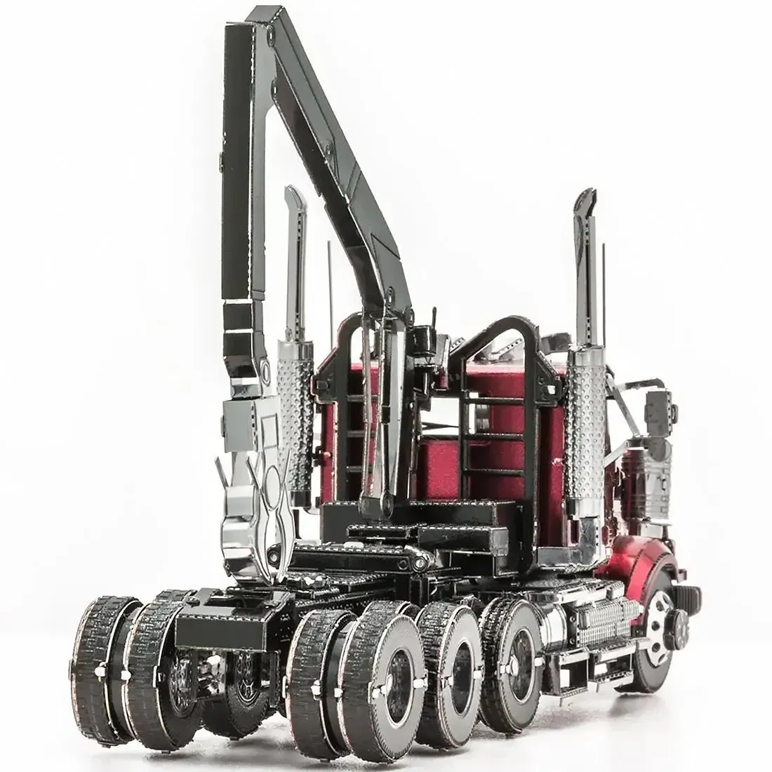 Western Star - 4900SF Log Truck Figure Model Kit (Steel, Challenging Difficulty) - Fascinations - Metal Earth Series - Image 6