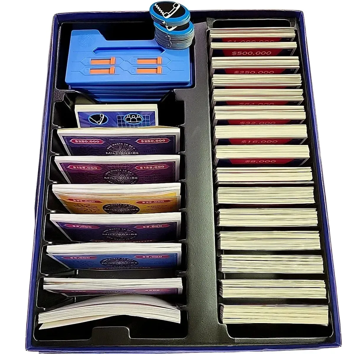 Who Wants To Be A Millionaire: Junior - Trivia Math Board Game for Family, Adults, and Children (2-5 Players, Ages 8-12) - Pressman Toy Corporation - Image 4