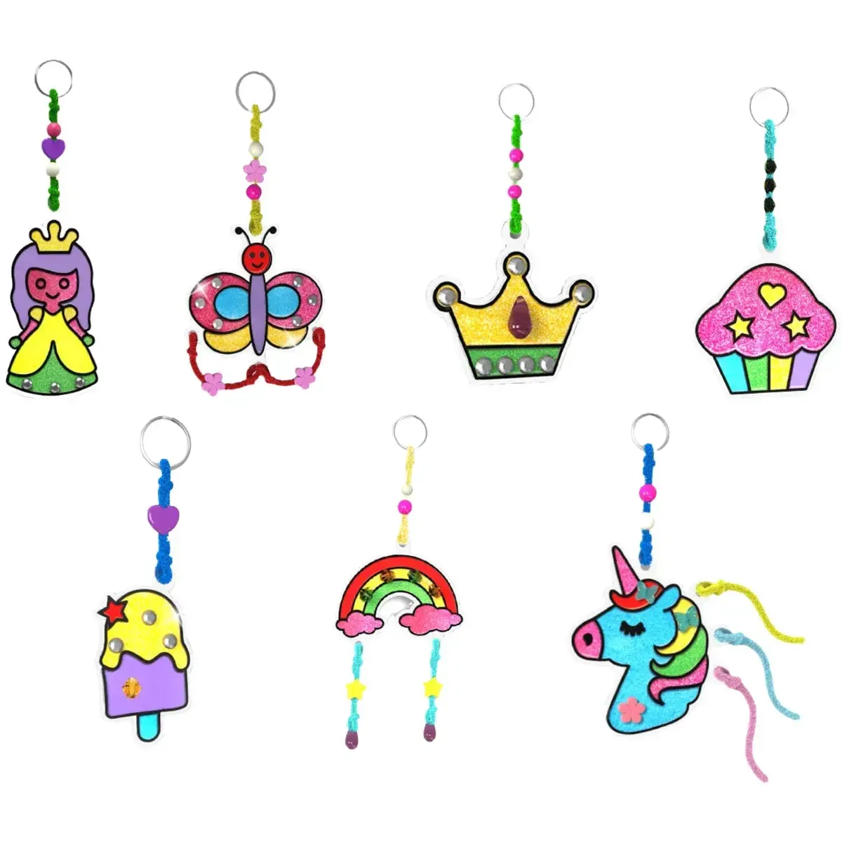 Window Art Keycharms - DIY Activity Craft Kit - Smartivity - Image 4