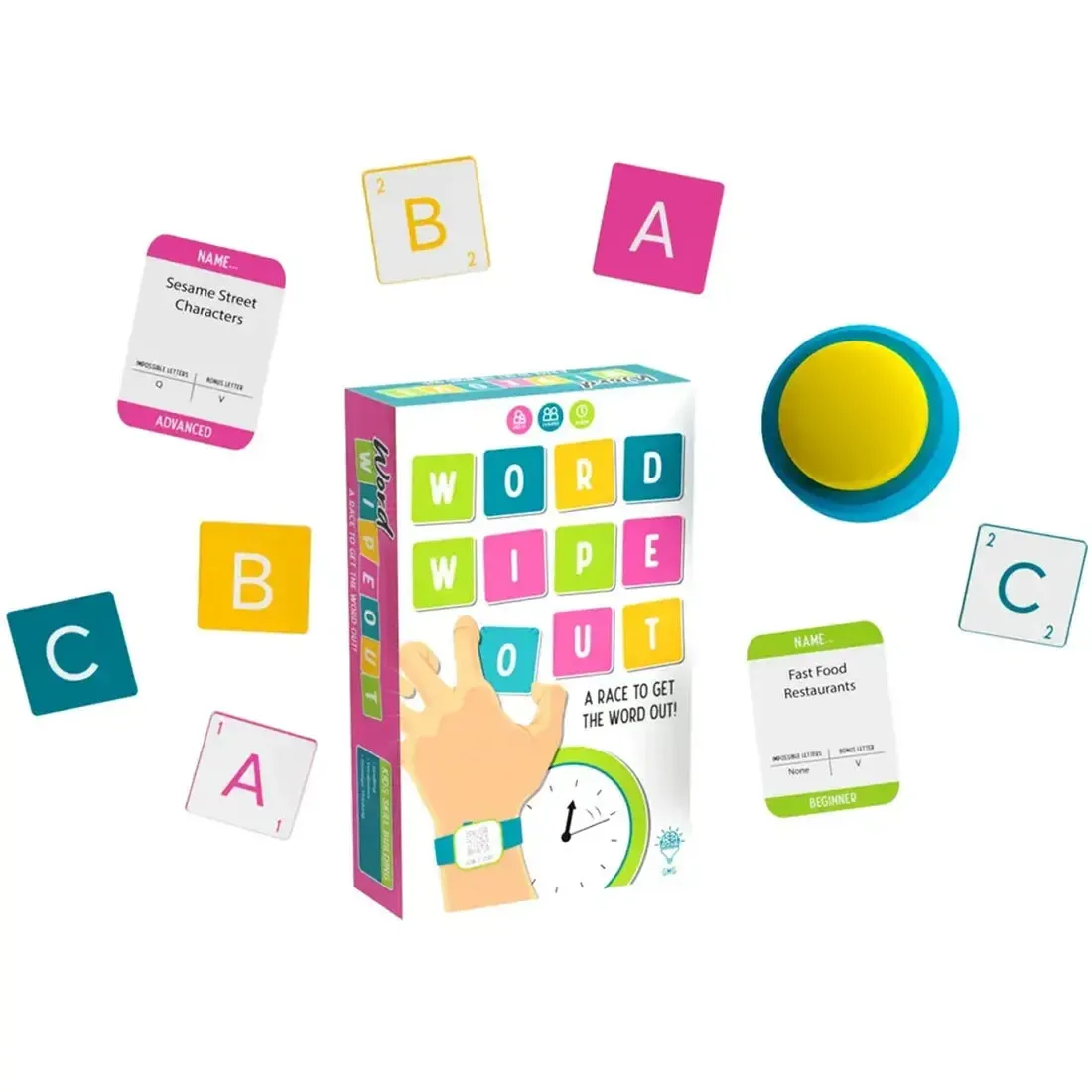 Word Wipeout - Party Word Card Game for Family, Adults, and Children (3-6 Players, Ages 8+) - Gray Matters Games - Image 2