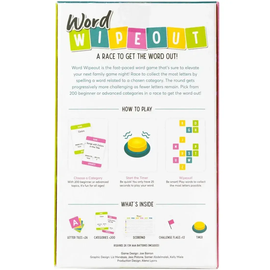 Word Wipeout - Party Word Card Game for Family, Adults, and Children (3-6 Players, Ages 8+) - Gray Matters Games - Image 3