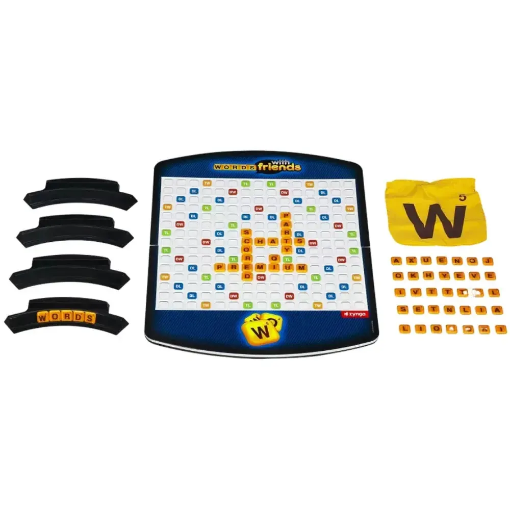 Words With Friends - Strategy Word Board Game for Family (2-4 Players, Ages 13+) - Hasbro Gaming - Image 2
