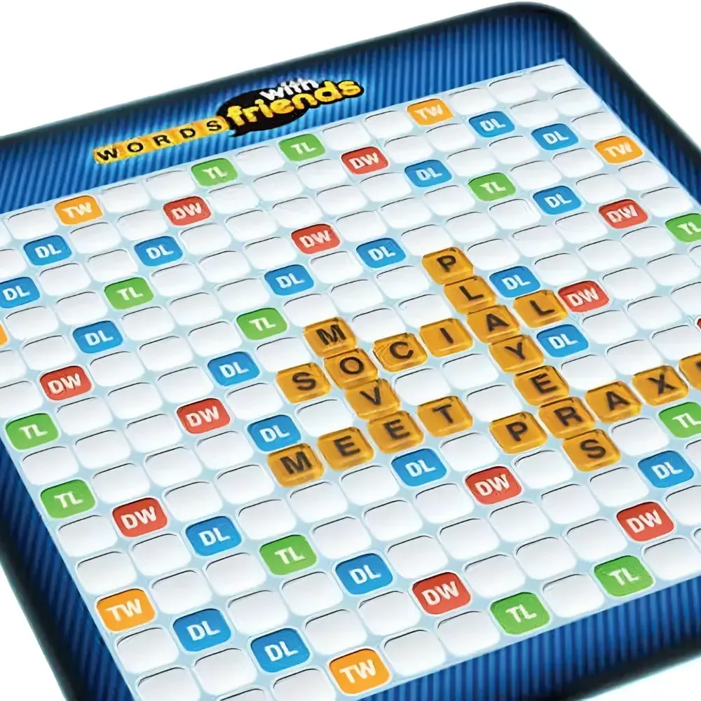 Words With Friends - Strategy Word Board Game for Family (2-4 Players, Ages 13+) - Hasbro Gaming - Image 8