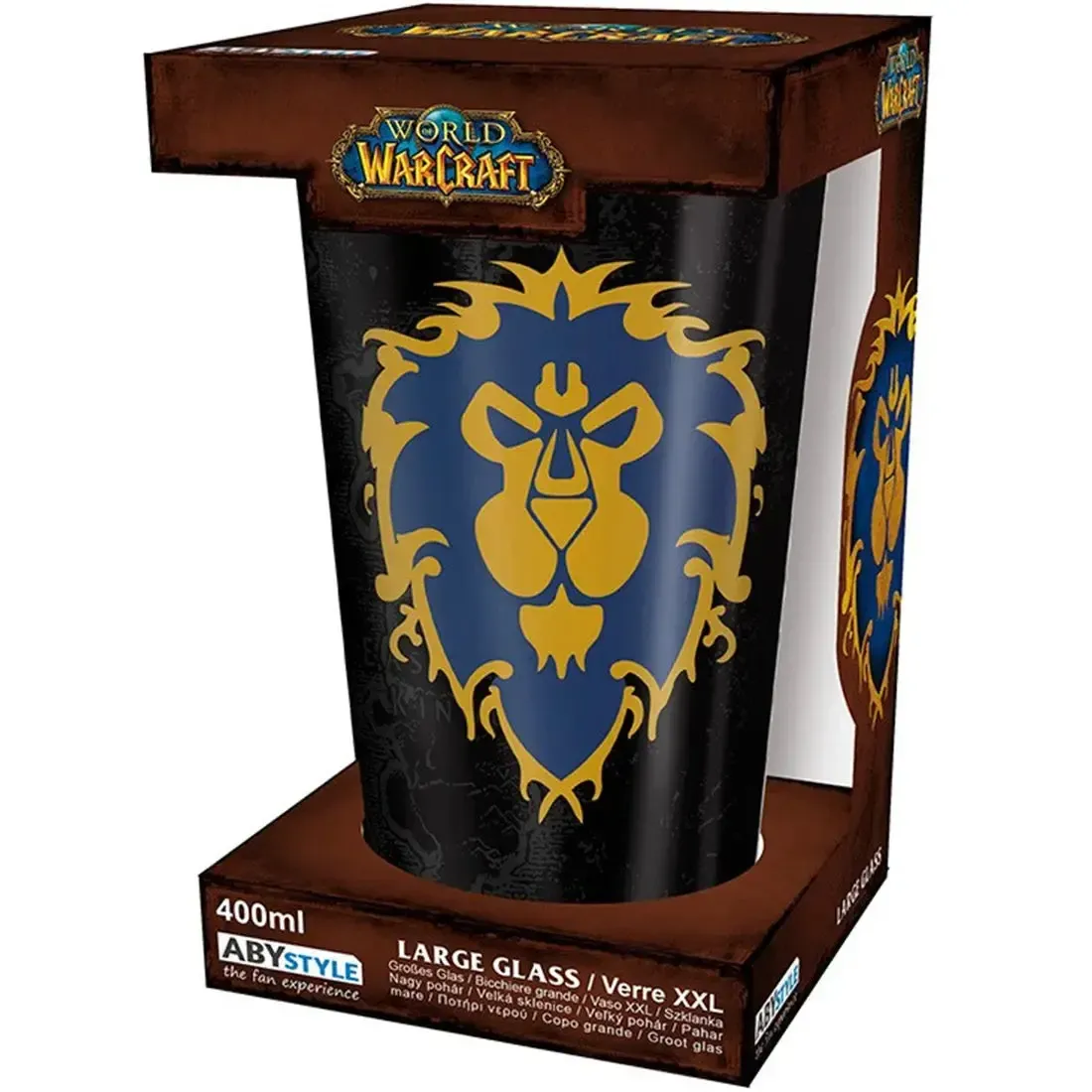 World of Warcraft - "For The Alliance" Drinking Glass (13.5 oz.) - ABYstyle