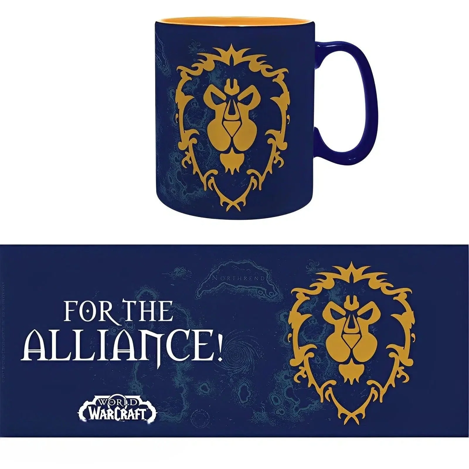 World of Warcraft - "For The Alliance!" Mug (Ceramic, 16 oz.) - ABYstyle - Image 2