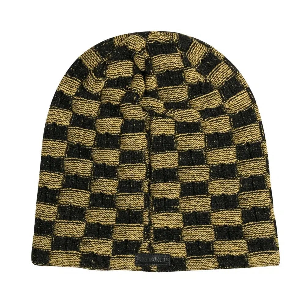 World of Warcraft - The Alliance Slouchy Beanie Hat (Gold / Black, Knitted) - J!NX - Image 2