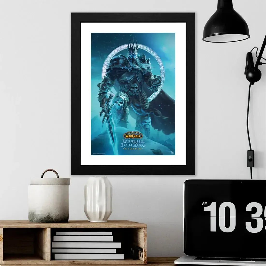 World of Warcraft [Wrath of the Lich King: Classic] - Arthas Framed Print (12"x16") - ABYstyle - Image 2