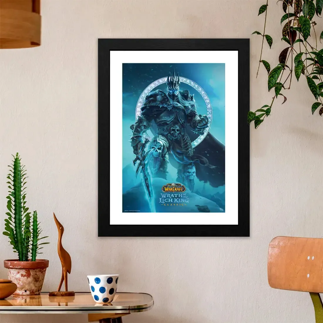 World of Warcraft [Wrath of the Lich King: Classic] - Arthas Framed Print (12"x16") - ABYstyle - Image 3
