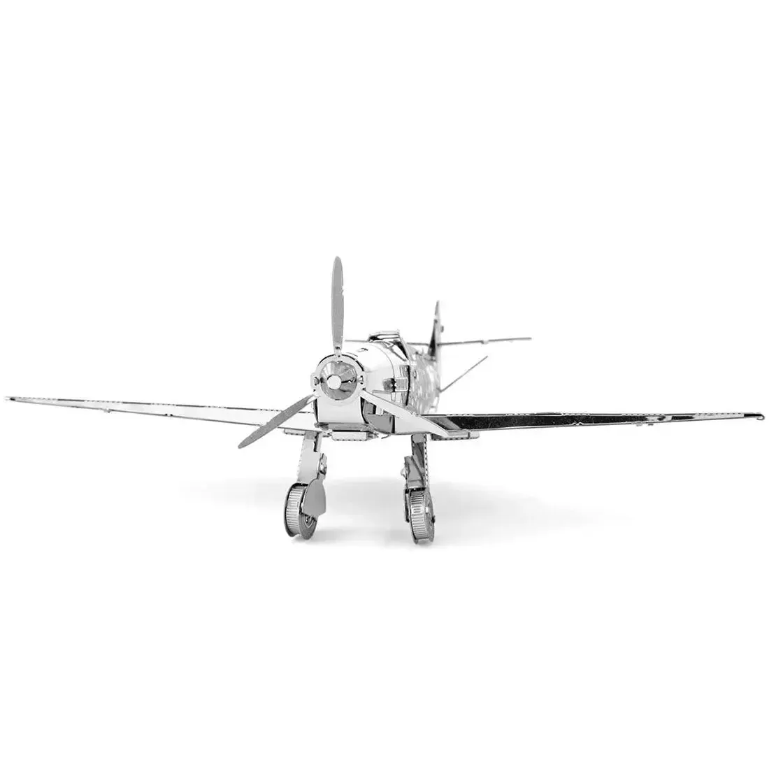 World War II - Messerschmitt Bf-109 German Plane Figure Model Kit (Steel, Moderate Difficulty) - Fascinations - Metal Earth Series - Image 4